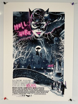 Lot 224 - ALTERNATIVE MOVIE POSTERS - BATMAN RETURNS...