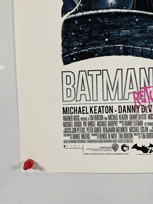 Lot 224 - ALTERNATIVE MOVIE POSTERS - BATMAN RETURNS...