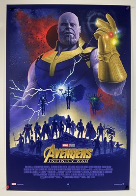 Lot 117 - AVENGERS INFINITY WAR (2018) - MARKO MANEV...