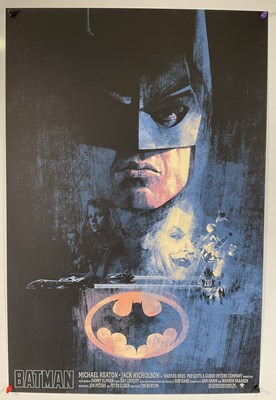 Lot 237 - ALTERNATIVE MOVIE POSTERS - BATMAN (1989) by...