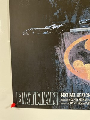 Lot 237 - ALTERNATIVE MOVIE POSTERS - BATMAN (1989) by...