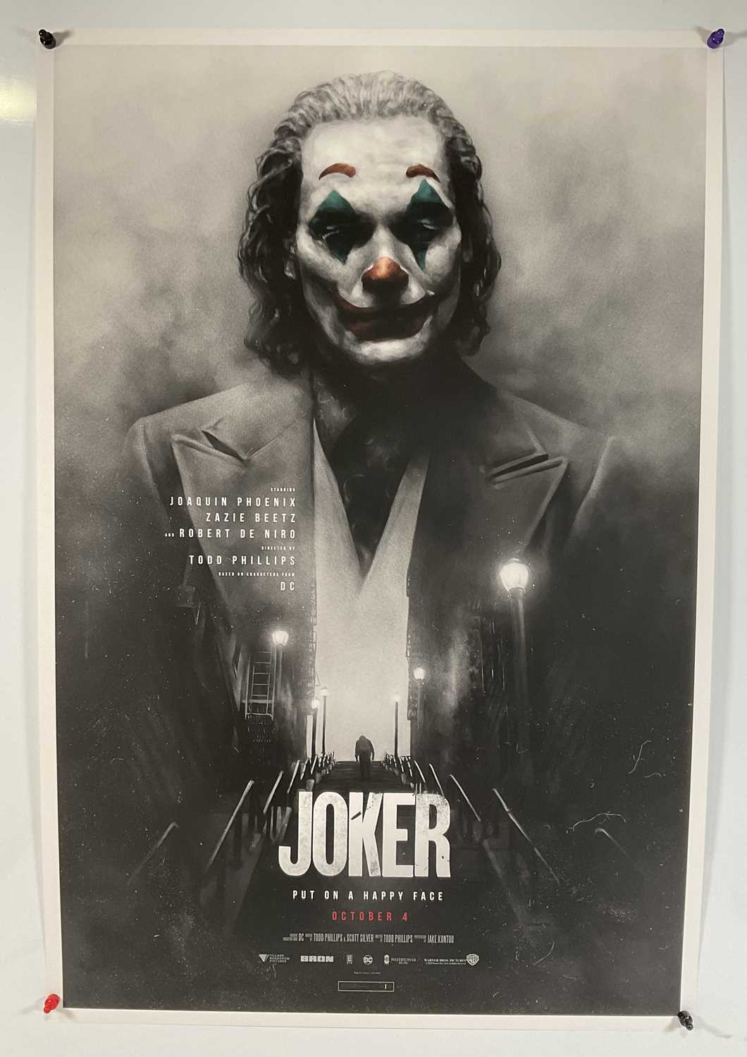 Lot 235 - ALTERNATIVE MOVIE POSTERS - JOKER (2019) by...