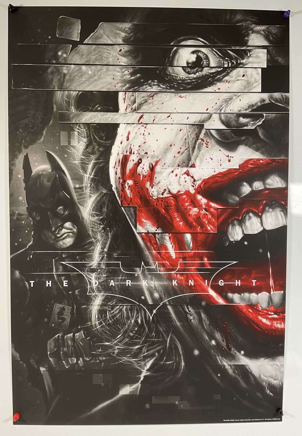 Lot 230 - ALTERNATIVE MOVIE POSTERS - THE DARK KNIGHT...