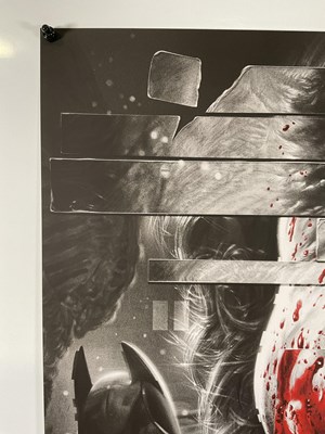 Lot 230 - ALTERNATIVE MOVIE POSTERS - THE DARK KNIGHT...