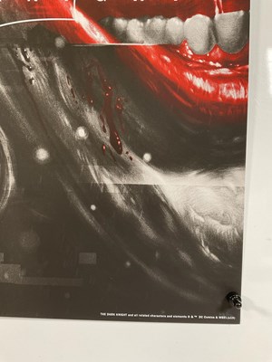 Lot 230 - ALTERNATIVE MOVIE POSTERS - THE DARK KNIGHT...