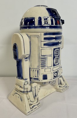 Lot 362 - STAR WARS - A 1977 R2D2 porcelain cookie jar,...