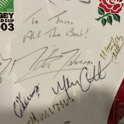 Lot 393 - SPORTING MEMORABILIA - A 2003 Rugby World Cup...