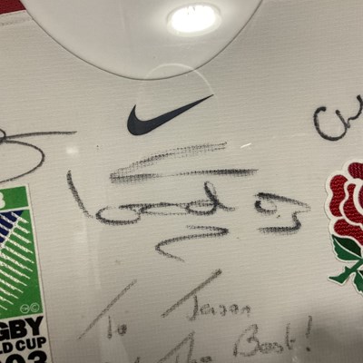 Lot 393 - SPORTING MEMORABILIA - A 2003 Rugby World Cup...