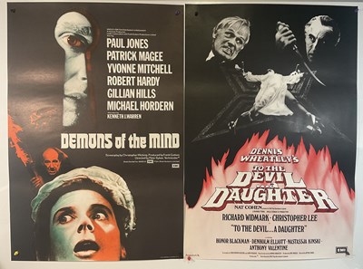 Lot 107 - HORROR - TO THE DEVIL A DAUGHTER (1976)...