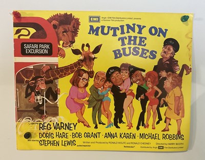 Lot 112 - MUTINY ON THE BUSES (1972) British one sheet...