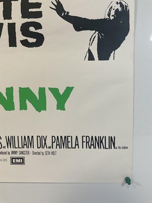 Lot 108 - THE NANNY (1965) British One sheet 1970s...