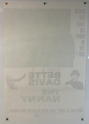 Lot 108 - THE NANNY (1965) British One sheet 1970s...