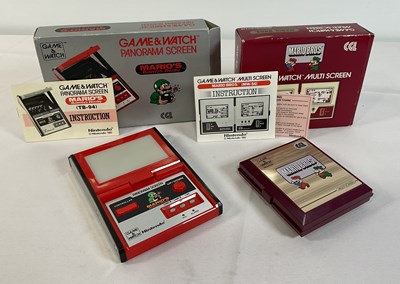 Lot 506 - RETRO GAMING - two Nintendo Game and Watch...