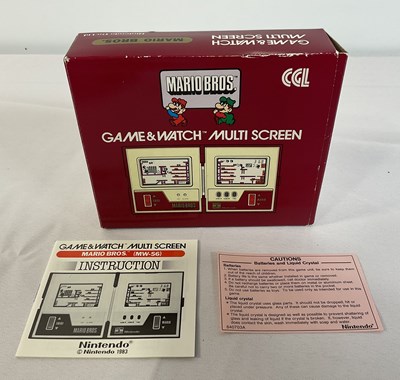 Lot 506 - RETRO GAMING - two Nintendo Game and Watch...