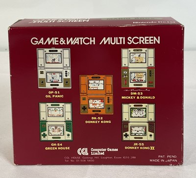 Lot 506 - RETRO GAMING - two Nintendo Game and Watch...