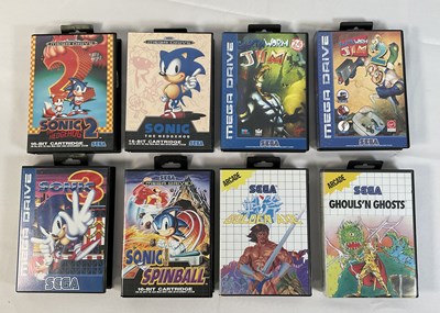 Lot 504 - RETRO GAMING - A collection of Sega Megadrive...