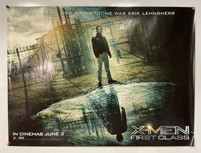 Lot 217 - SUPERHERO MOVIE POSTERS - A group of X-Men...