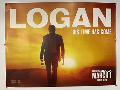 Lot 217 - SUPERHERO MOVIE POSTERS - A group of X-Men...