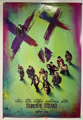 Lot 213 - SUPERHERO MOVIE POSTERS - A group of DC movie...