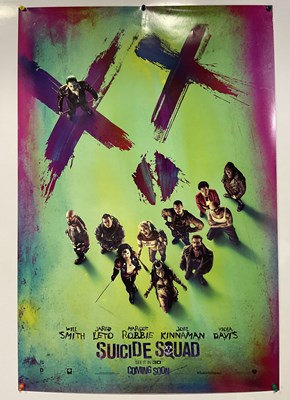 Lot 213 - SUPERHERO MOVIE POSTERS - A group of DC movie...
