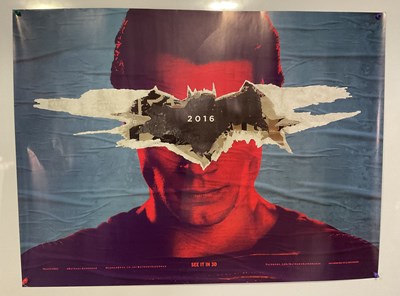 Lot 214 - SUPERHERO MOVIE POSTERS - BATMAN FOREVER...