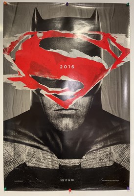 Lot 214 - SUPERHERO MOVIE POSTERS - BATMAN FOREVER...