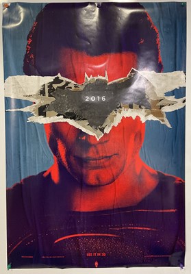 Lot 214 - SUPERHERO MOVIE POSTERS - BATMAN FOREVER...