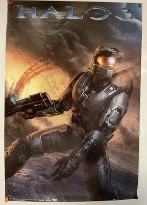 Lot 245 - GAMING INTEREST - A trio of video game posters...