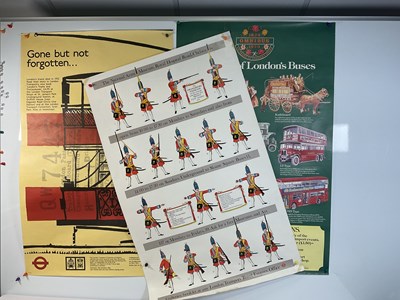 Lot 149 - A group of 3 London underground ad posters...