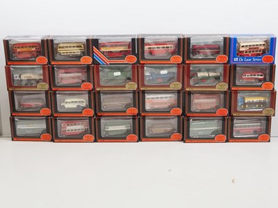 Lot 14 - A group of EFE 1:76 scale diecast buses and...