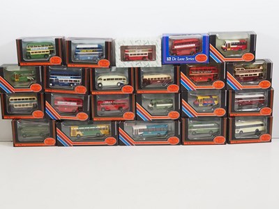 Lot 15 - A group of EFE 1:76 scale diecast buses in...