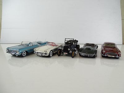 Lot 152 - A group of diecast cars in 1:24 Scale by...