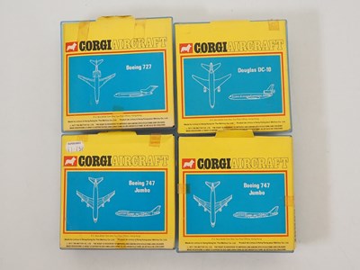 Lot 34 - A group of CORGI (Lintoys) diecast commercial...