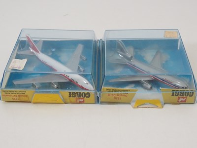 Lot 36 - A group of CORGI (Lintoys) diecast commercial...