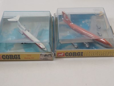 Lot 36 - A group of CORGI (Lintoys) diecast commercial...