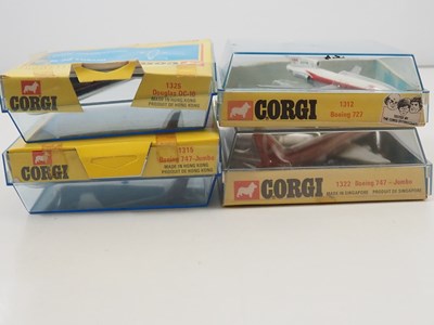 Lot 36 - A group of CORGI (Lintoys) diecast commercial...