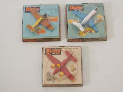 Lot 41 - A group of three DINKY diecast aircraft...