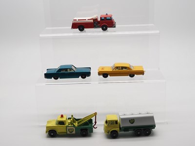 Lot 47 - A group of MATCHBOX 1-75 series regular wheels...