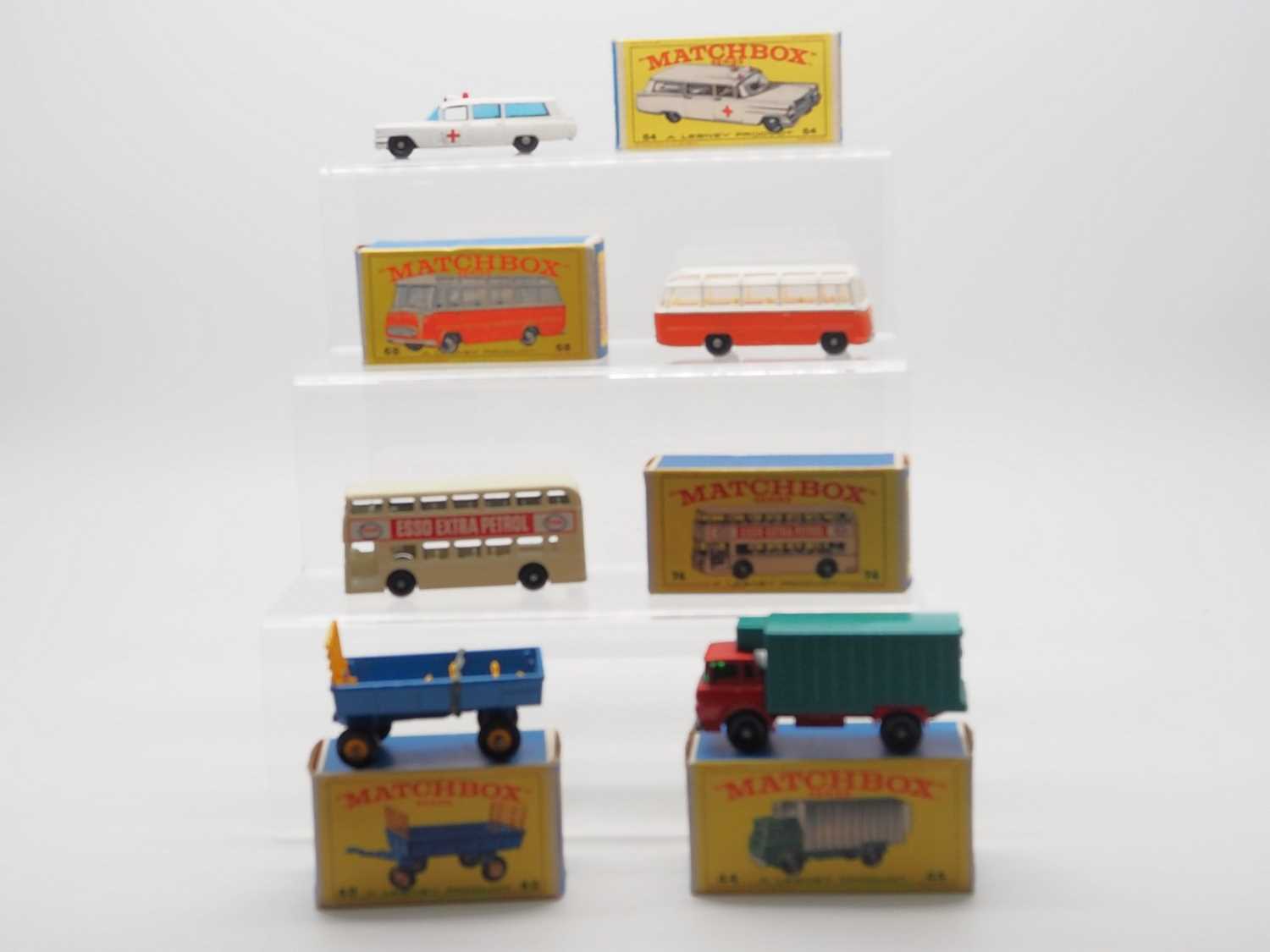 Lot 50 - A group of MATCHBOX 1-75 series regular wheels...