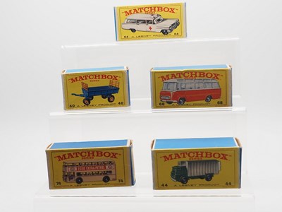 Lot 50 - A group of MATCHBOX 1-75 series regular wheels...