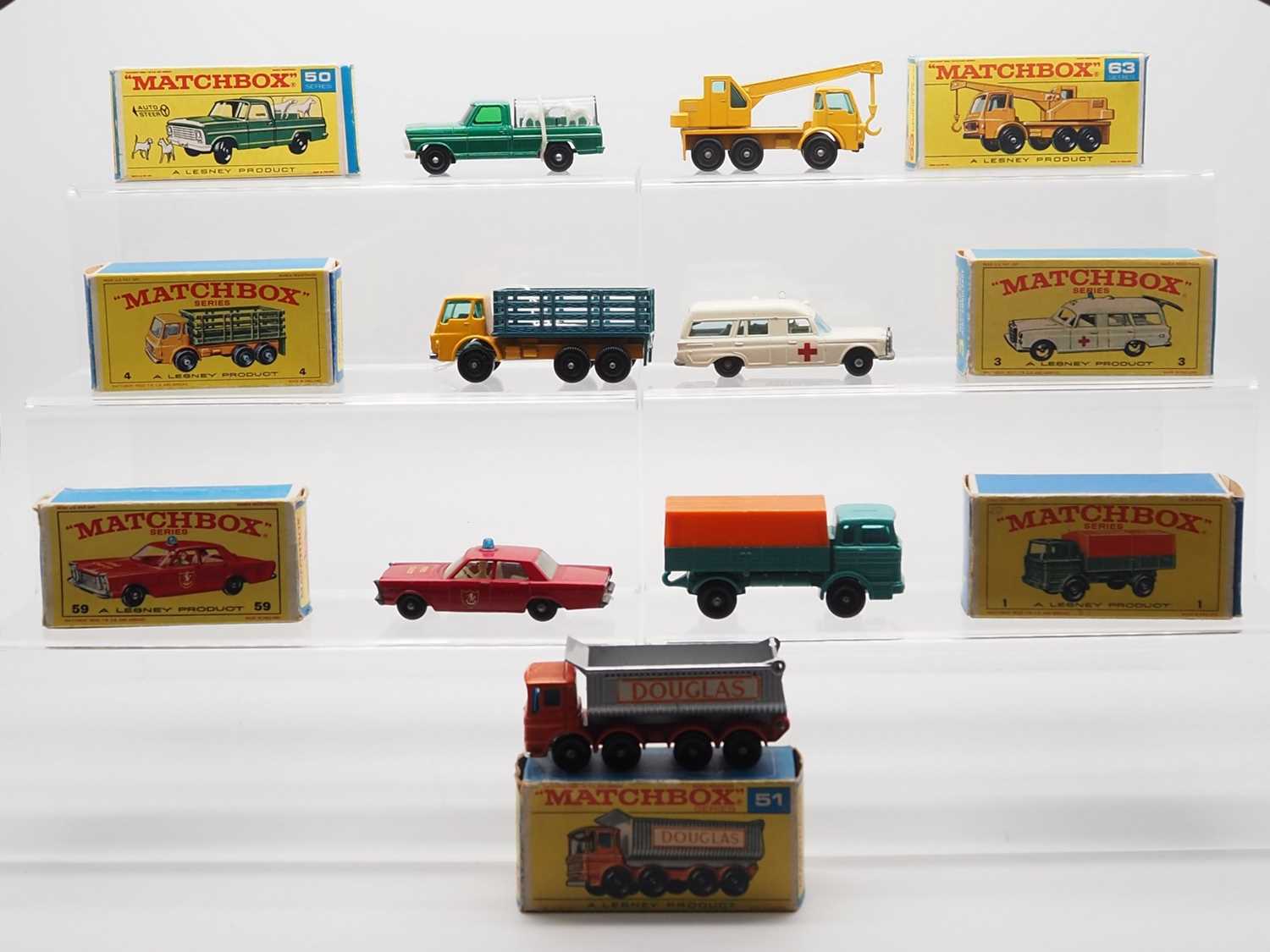 Lot 61 - A group of MATCHBOX 1-75 series regular wheels...