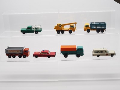 Lot 61 - A group of MATCHBOX 1-75 series regular wheels...