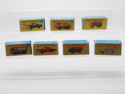 Lot 61 - A group of MATCHBOX 1-75 series regular wheels...