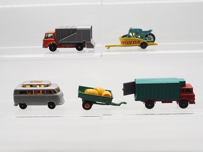 Lot 62 - A group of MATCHBOX 1-75 series regular wheels...