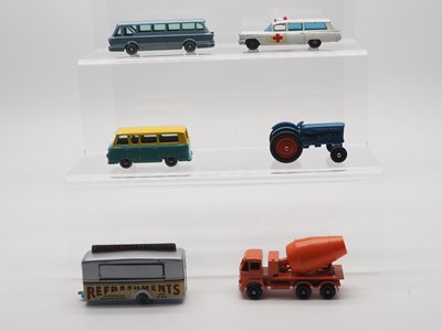 Lot 63 - A group of MATCHBOX 1-75 series regular wheels...