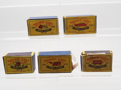 Lot 65 - A group of MATCHBOX 1-75 series diecast...