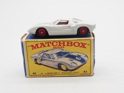 Lot 66 - A MATCHBOX 1-75 series number 41 diecast Ford...