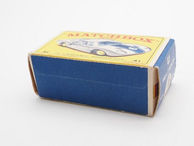 Lot 66 - A MATCHBOX 1-75 series number 41 diecast Ford...