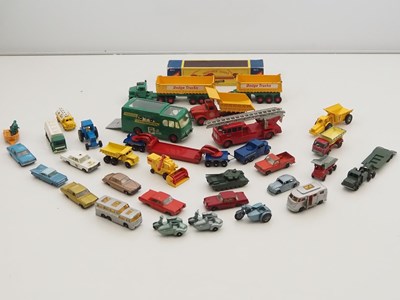 Lot 70 - A group of unboxed MATCHBOX diecast 1-75...
