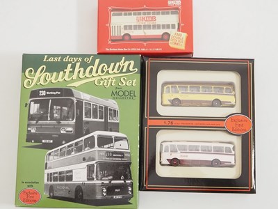 Lot 82 - A group of EFE 1:76 scale diecast buses and...